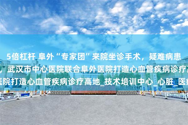 5倍杠杆 阜外“专家团”来院坐诊手术，疑难病患家门口享“国家队”诊疗，武汉市中心医院联合阜外医院打造心血管疾病诊疗高